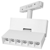 Łamana lampa magnetyczna z diodami szynowa 848 Domeno LED 6W 3000k biała