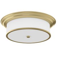 Plafoniera nad stół Famburo okrągła lampa natynkowa złota