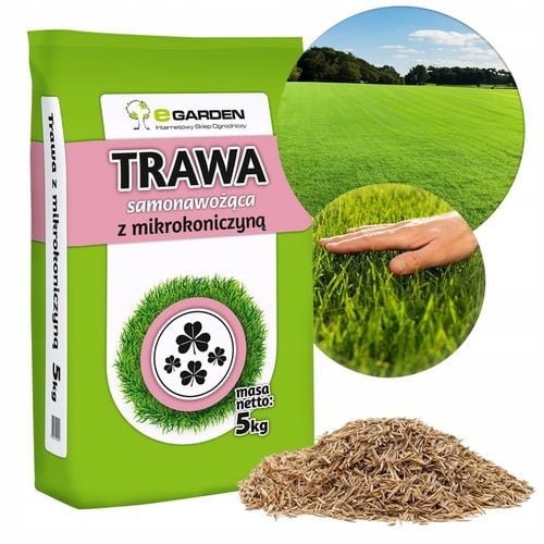 Trawa Samonawożąca 5KG Z MIKROKONICZYNĄ Koniczyna Odporna na suszę 200m2 na Arena.pl