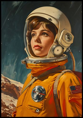 Plakat 68x98cm Pionierka Kosmosu na Arena.pl