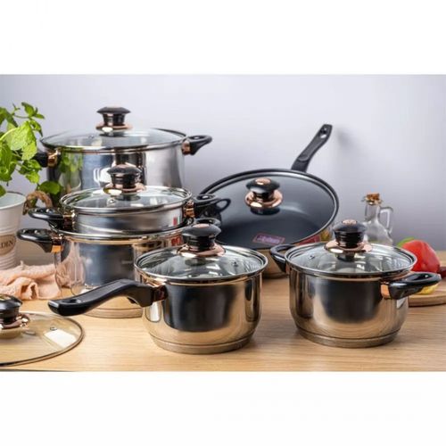 12 ELEMENTOWY ZESTAW GARNKÓW KINGHOFF KH-1767 na Arena.pl