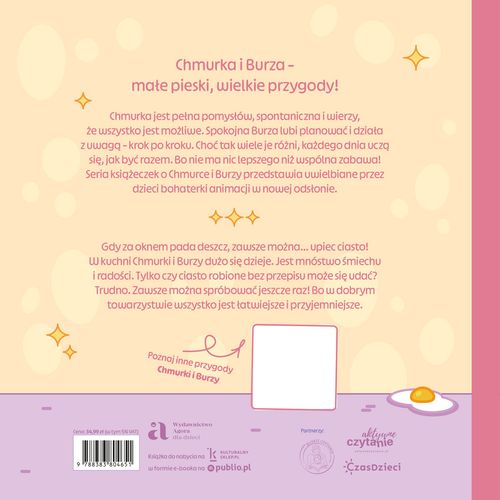 Chmurka i Burza pieką ciasto na Arena.pl