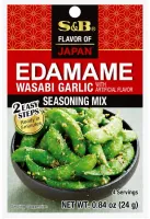 Mix przypraw do fasolki edamame z wasabi i czosnkiem 24g - S&B