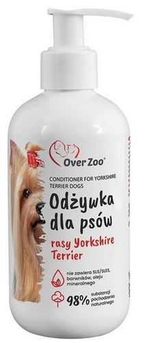 Luksusowa odżywka wzmacniająca dla psa rasy Yorkshire Terier Over Zoo 240ml na Arena.pl