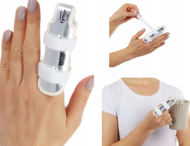STABILIZATOR SZYNOWY ORTEZA PALCA SZYNA NA PALEC zdjęcie 1