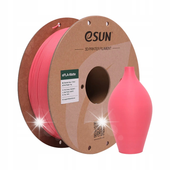 eSun filament PLA Matte Strawberry czerwony 1.75 mm/1kg - papierowa rolka