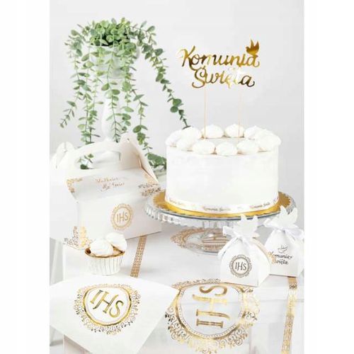 PUDEŁKA na słodycze PREZENY dla gości KOMUNIA IHS na Arena.pl