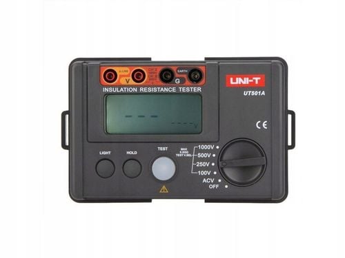 PROFESJONALNY MIERNIK REZYSTANCJI IZOLACJI UNI-T UT501A AUTOMAT na Arena.pl