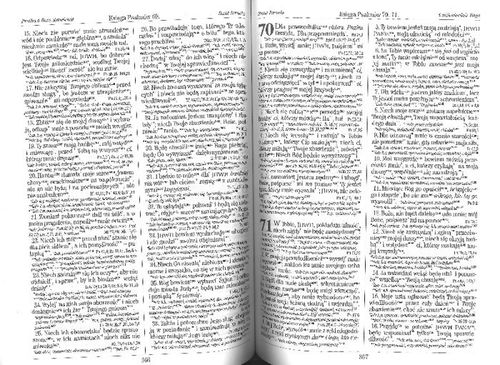 Przekład Toruński A4 - duża czcionka - Nowego Przymierza oraz Księga Rodzaju Wyjścia Kapłańska Księgi Mądrościowe Księgi Pięciu Megilot i Proroków Mniejszych TW na Arena.pl