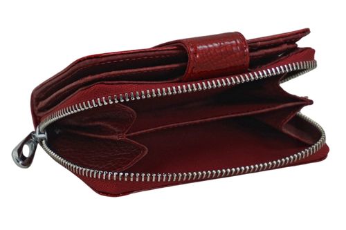 Ekskluzywny portfel damski lakierowany - Czerwony na Arena.pl