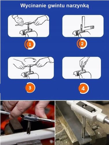 ZESTAW GWINTOWNIKÓW I NARZYNEK CALOWYCH 24EL. JBC na Arena.pl