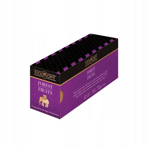 Herbata RICHMONT Forest Fruits 12 saszetek w oryginalnym kartoniku na Arena.pl