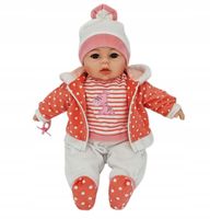 Lalka bobas 45cm śpiewa i mówi po polsku PVC