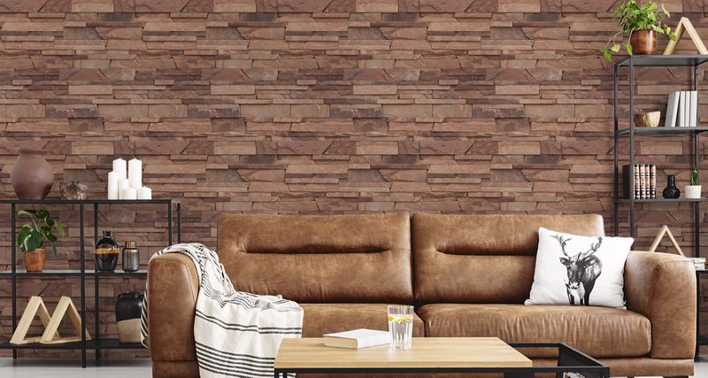 Tapeta Kamień Łupek - Efekt 3D zdjęcie 2