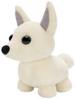 maskotka plusz jazwares adopt me collector fennec lis polarny roblox 20cm