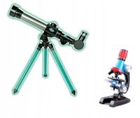 Astronomiczna luneta TELESKOP i mikroskop zestaw