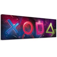 Emaga Obraz na płótnie, Kontroler abstrakcja - 120x40