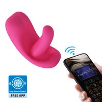 wibrator silikonowy pretty love hazelynn sterowany aplikacją 11 cm