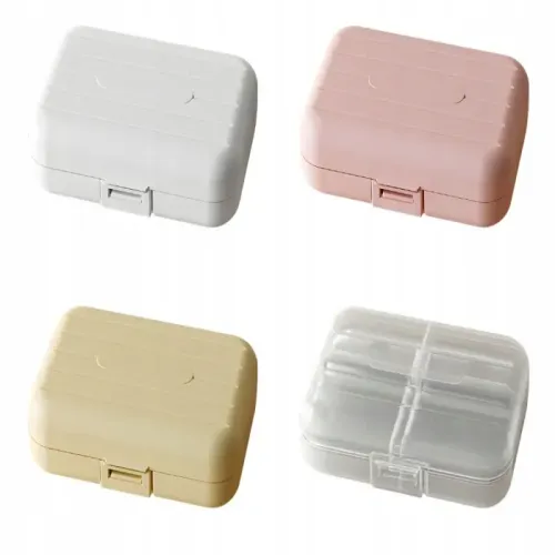 Pojemnik na leki organizer tabletek 7 przegródek pudełko podróżne na Arena.pl