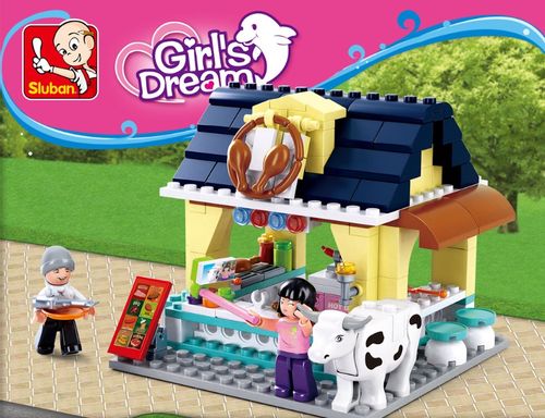 KLOCKI SLUBAN GD Bar Fast Food 225 kompatybilne z LEGO na Arena.pl