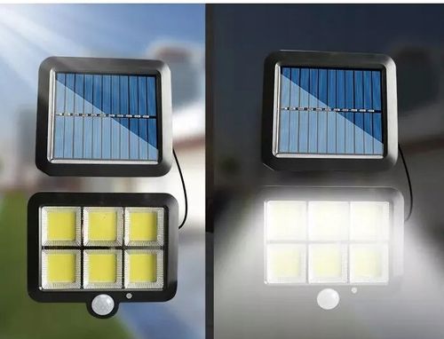 Halogen Lampa solarna 100Led czujka ruchu zmierzch na Arena.pl