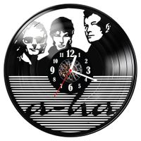 Zegar ścienny z płyty winylowej A-ha 1637.14