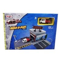 maisto build n play garaż body shop z autem