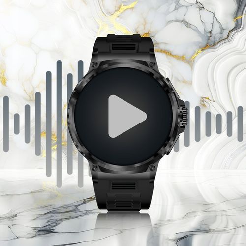 SMARTWATCH MĘSKI ZEGAREK ROZMOWY 710 mAh BATERIA MENU POLSKIE POMIARY SMS na Arena.pl