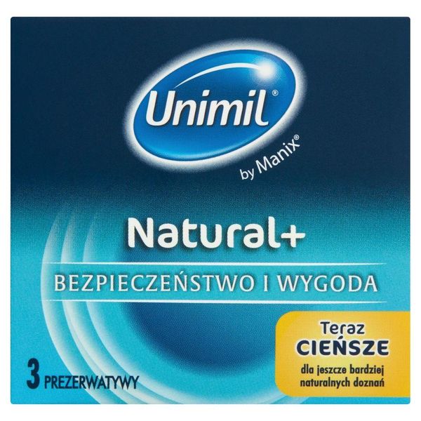 Prezerwatywy Unimil Box 3 Natural+ zdjęcie 2