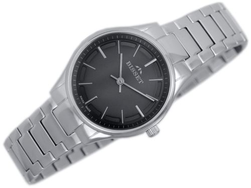 BISSET BSBE67 - silver/grey (zb557b) na Arena.pl