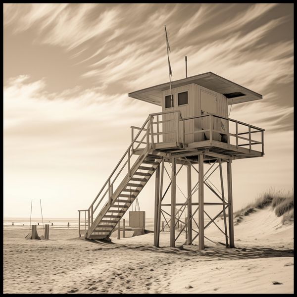 Plakat 90x90cm Strażnik Wydm zdjęcie 2