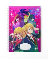 Zeszyt A5 100 stron w kratkę Oshi no Ko