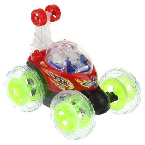 Zdalnie Sterowany Samochód Kaskaderski - czerwony na Arena.pl