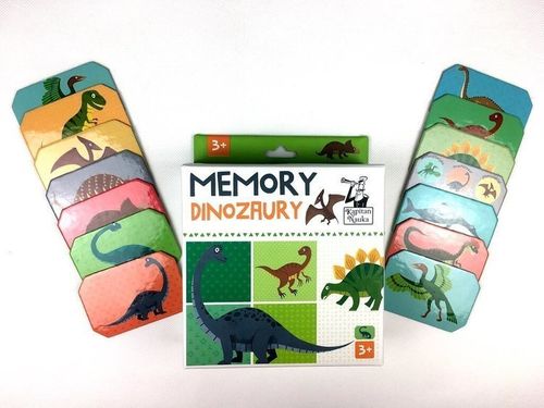 Kapitan Nauka Memory Dinozaury 3+ na Arena.pl