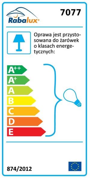 Rustykalna LAMPA kinkiet PETRONEL 7077 Rabalux vintage OPRAWA ścienna orzech biała rustic zdjęcie 4