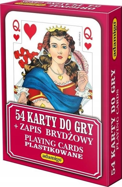 Karty do gry Adamigo - 54 04577 zdjęcie 1