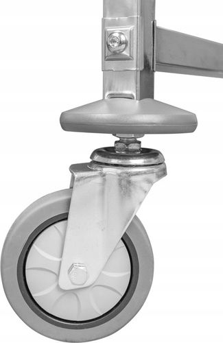 WÓZEK KELNERSKI 3-PÓŁKOWY ZE STALI NIERDZEWNEJ 225 KG TECHNICA na Arena.pl