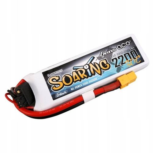 Gens Ace Akumulator Bateria Pakiet LiPo 2200mah 11.1v 30C 3S1P XT60 JST-XHR na Arena.pl
