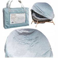 POKROWIEC NA FOTEL WISZĄCY PODWÓJNY KOKON 230X200 CM WODOODPORNY OCHRONNY