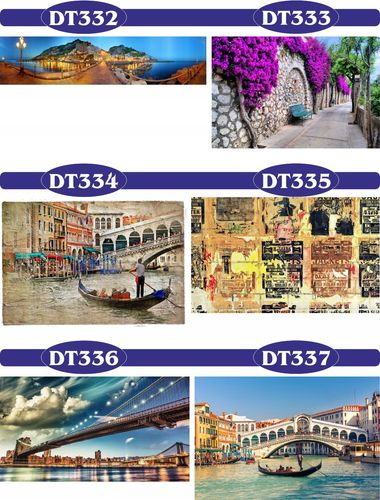 FOTOTAPETA 3D uliczka miasta mosty Paryż Eiffla na Arena.pl