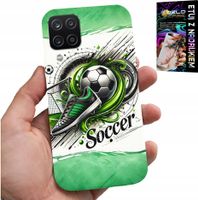 ETUI DO SAMSUNG GALAXY A22 5G - PIŁKA NOŻNA, FOOTBALL PIŁKA CASE + SZKŁO