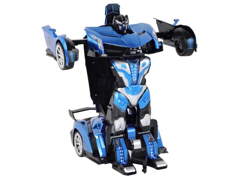 Samochód- Robot Transformacja R/C 1:10 Niebieski Sterowanie Gestami zdjęcie 6