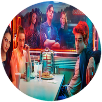 Opłatek na tort Riverdale