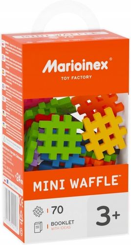 Klocki 70 elementów. Mini Waffle. Mario-inex. na Arena.pl