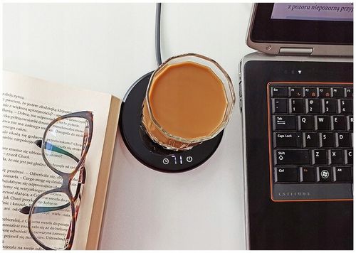 Podgrzewacz do Kubka Kawy Herbaty pod Kubek do biura na PREZENT na Arena.pl