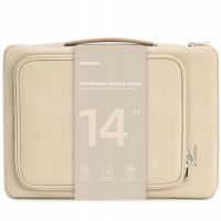INNOSTYLE TORBA NA LAPTOPA 13 14 WODOODPORNA ETUI CASE OMNIPROTECT BEŻOWA