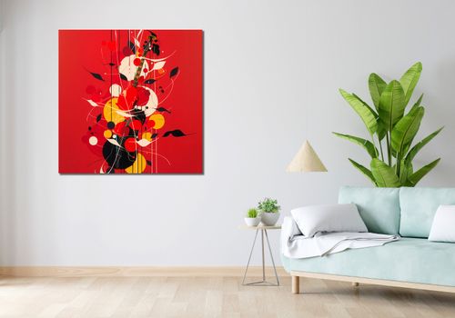 Obraz 100x100cm Melodyjna Barwa na Arena.pl