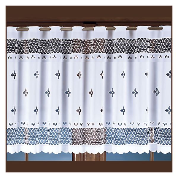 Firanka Maksyma wysokość 60 cm 🔲 DomoweTekstylia | WN6059 060 zdjęcie 1