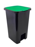 pojemnik na odpady sorta z pedałem zielony 45l - poj sop zie