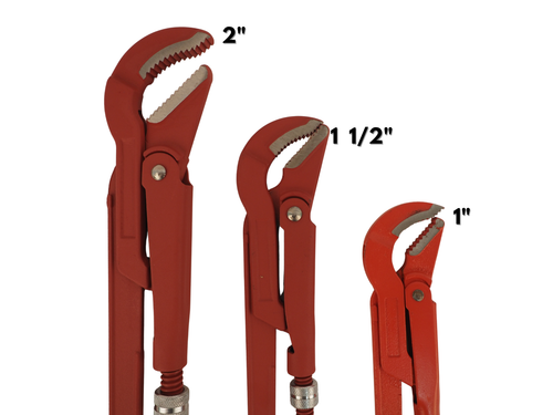 Uniwersalny Klucz Do Rur 1.5" Stalowy Regulowany Hydrauliczny na Arena.pl